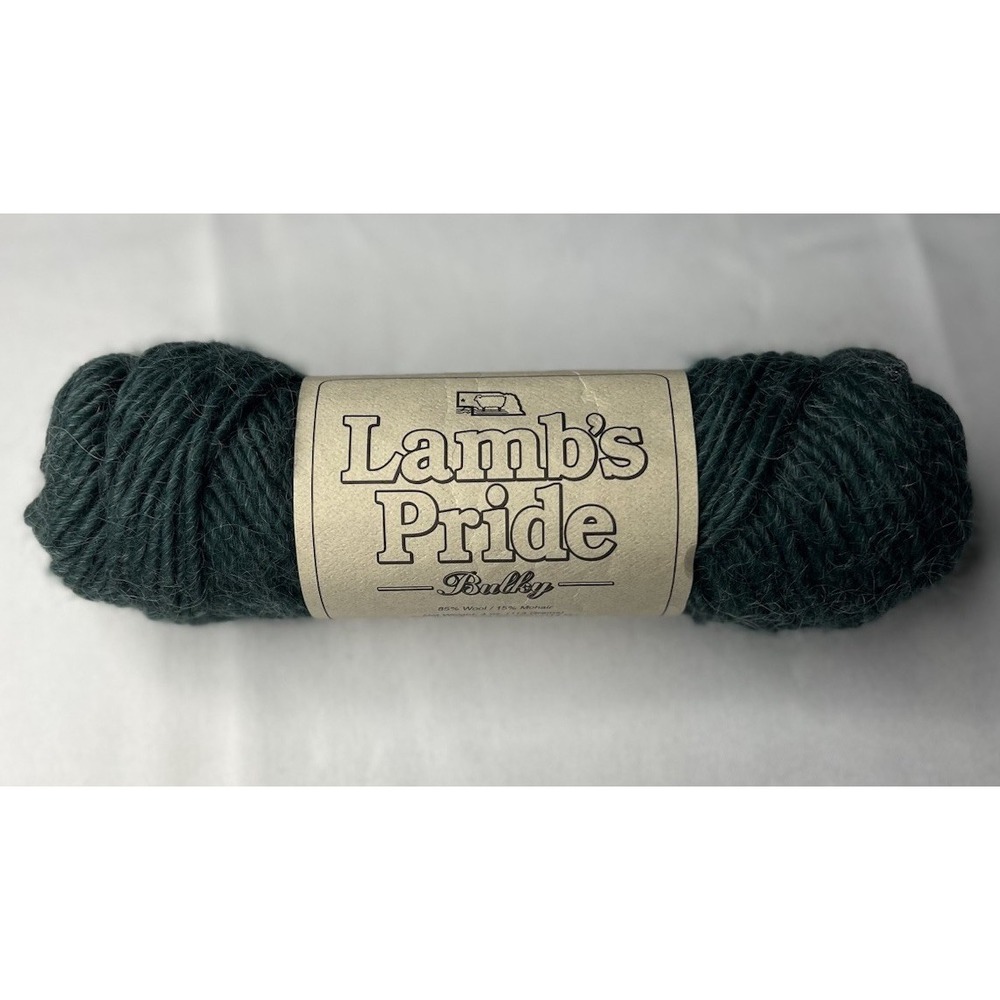 Brown Sheep Lamb's Pride Bulky Pine Shadows Wool Mohair Yarn New Skein